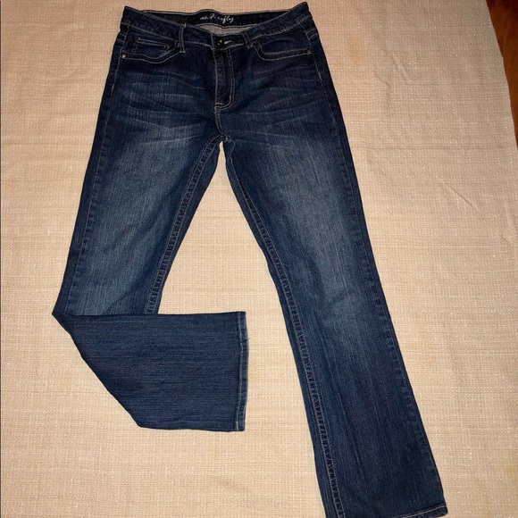 Ms. Firefly 10 bootcut high-rise blue jeans - Picture 2 of 3